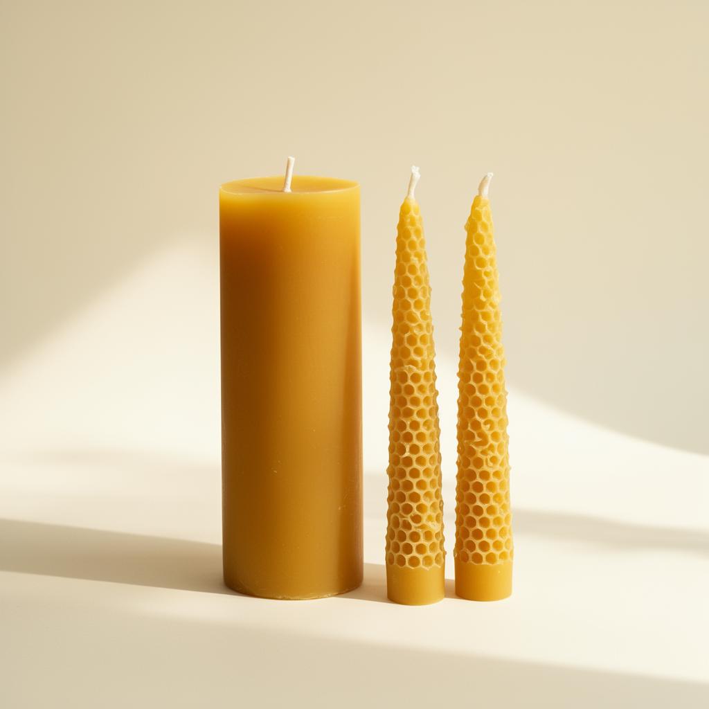 beeswax candles